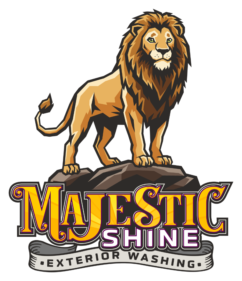 Majestic Shine Exterior Washing lion logo