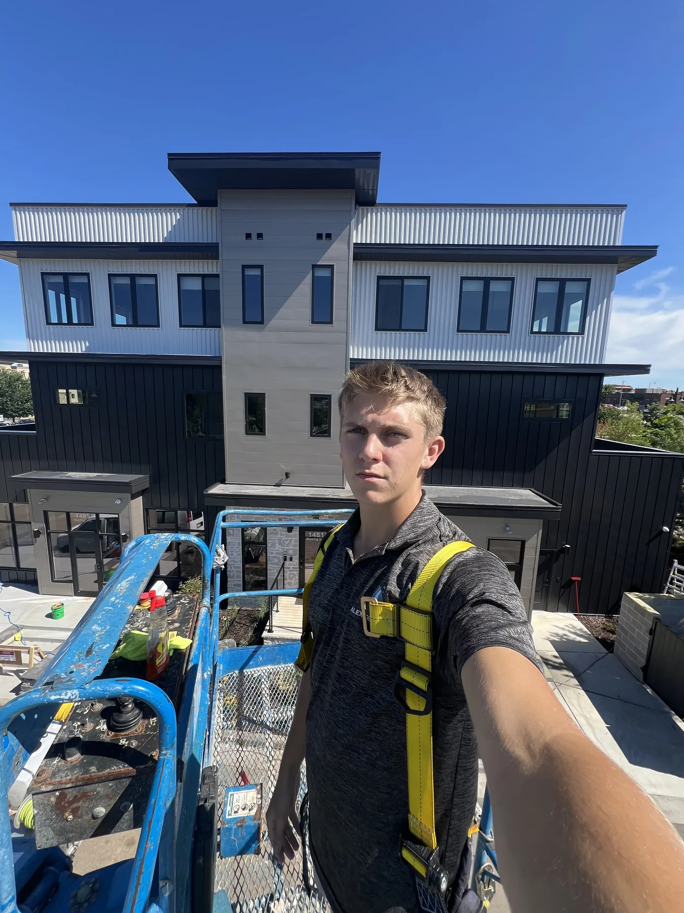Majestic Shine commercial exterior cleaning project in western Wisconsin