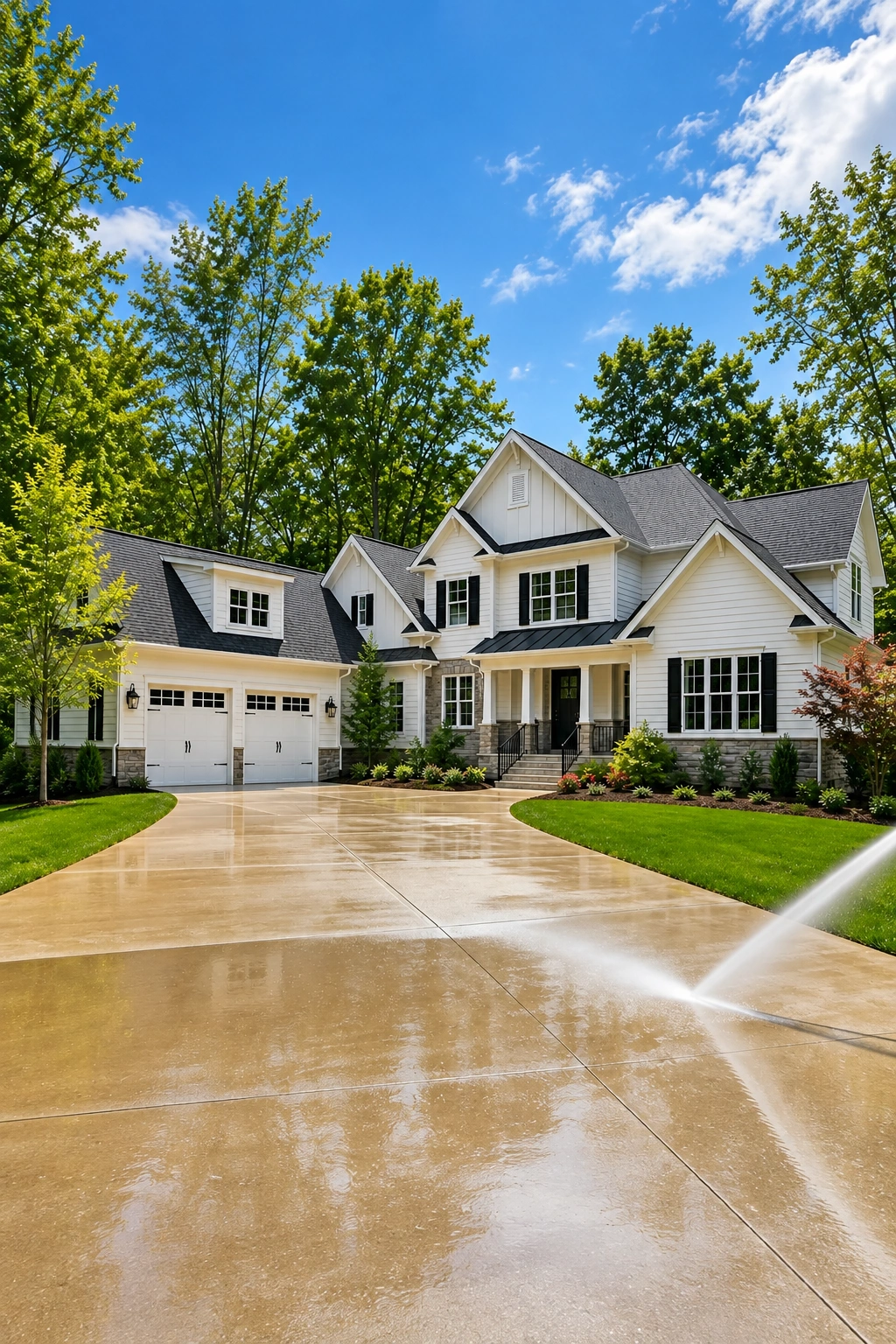 House Washing service by Majestic Shine in western Wisconsin